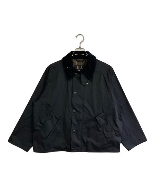 Barbour（バブアー）Barbour (バブアー) ピーチスキンコットンショートレングスブルゾン ブラック サイズ:SIZE 36の古着・服飾アイテム