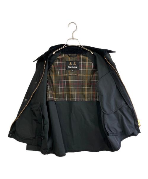 Barbour（バブアー）Barbour (バブアー) ピーチスキンコットンショートレングスブルゾン ブラック サイズ:SIZE 36の古着・服飾アイテム