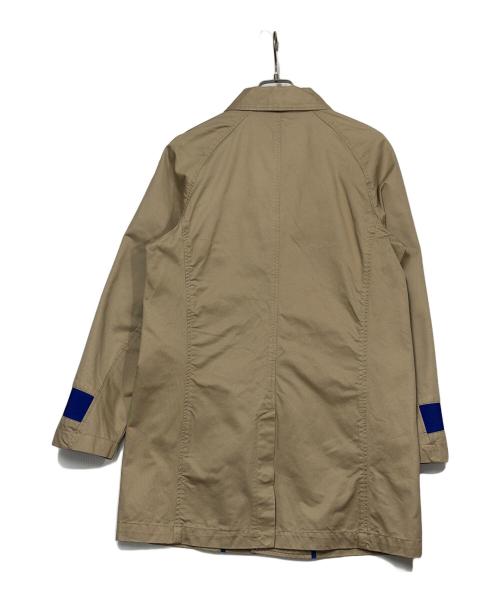 DIESEL（ディーゼル）DIESEL (ディーゼル) ステンカラーコート ベージュ×ブルー サイズ:SIZE XSの古着・服飾アイテム