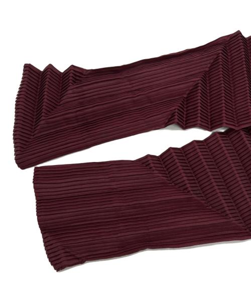 ISSEY MIYAKE（イッセイミヤケ）ISSEY MIYAKE (イッセイミヤケ) 長袖カットソー レッド サイズ:SIZE 2の古着・服飾アイテム