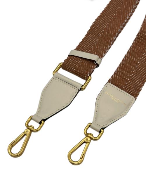 GIANNI CHIARINI（ジャンニ キアリーニ）GIANNI CHIARINI (ジャンニ キアリーニ) バッグストラップ ブラウン 未使用品の古着・服飾アイテム