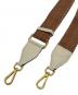 GIANNI CHIARINI (ジャンニ キアリーニ) バッグストラップ ブラウン 未使用品：4000円