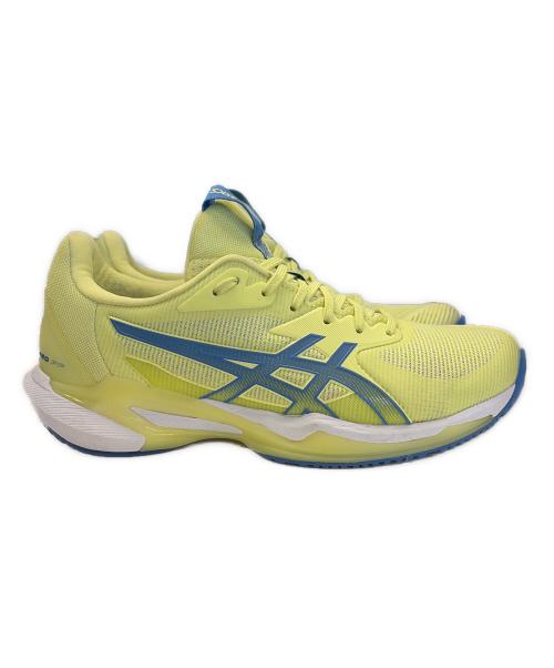 asics（アシックス）asics (アシックス) テニスシューズ イエロー サイズ:SIZE 24cmの古着・服飾アイテム
