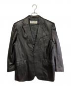 BALMAINバルマン）の古着「レザージャケット」｜ブラック