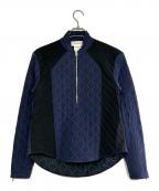 SPORT MAXスポーツマックス）の古着「ハーフジップブルゾン」｜ネイビー×ブラック