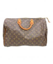 LOUIS VUITTON（ルイ ヴィトン）の古着「ミニボストンバッグ」｜ブラウン