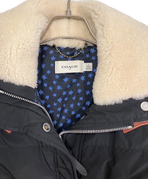 COACH（コーチ）COACH (コーチ) ジップジャケット ブラック サイズ:SIZE 0の古着・服飾アイテム