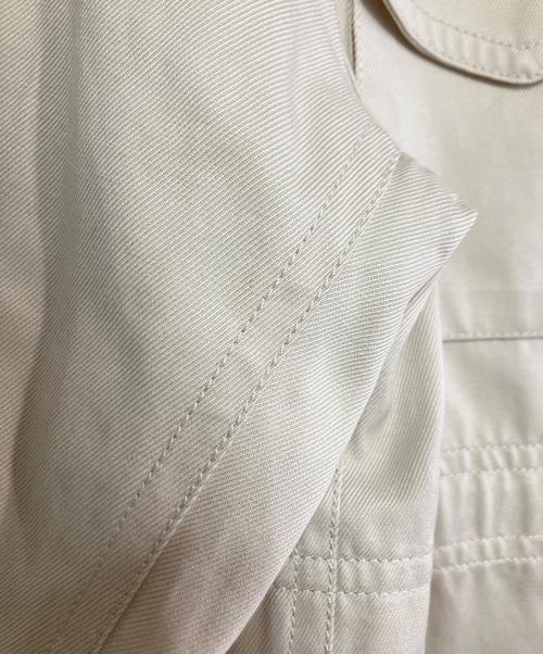 COACH（コーチ）COACH (コーチ) ショートトレンチコート アイボリー サイズ:Sの古着・服飾アイテム