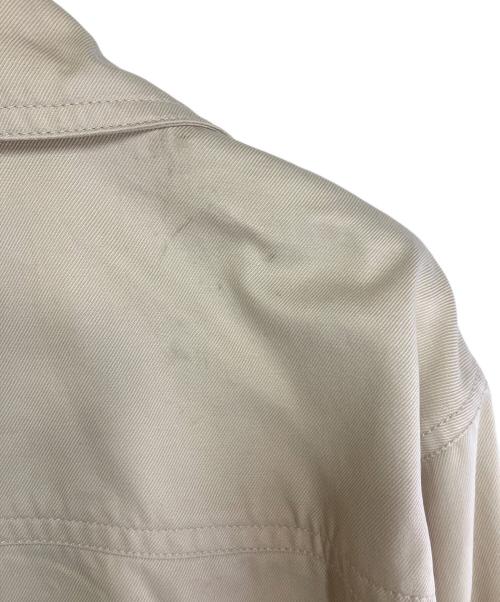 COACH（コーチ）COACH (コーチ) ショートトレンチコート アイボリー サイズ:Sの古着・服飾アイテム