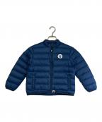 BAPE KIDSベイプキッズ）の古着「ダウンジャケット」｜ブルー