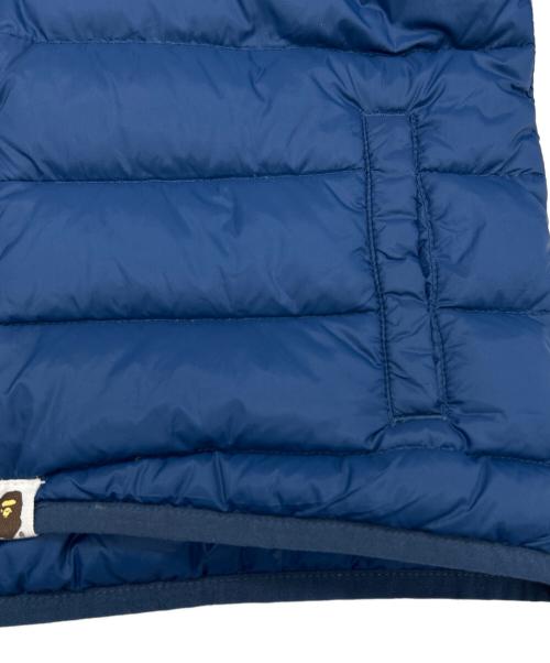 BAPE KIDS（ベイプキッズ）BAPE KIDS (ベイプキッズ) ダウンジャケット ブルー サイズ:130cmの古着・服飾アイテム