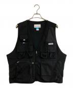 Columbia×HOUYHNHM Fishing Clubコロンビア×フイナム フィッシング クラブ）の古着「ゴールドクリークベスト」｜ブラック