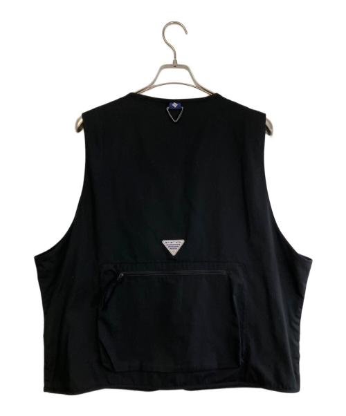 Columbia（コロンビア）Columbia (コロンビア) HOUYHNHM Fishing Club (フイナム フィッシング クラブ) ゴールドクリークベスト ブラック サイズ:Sの古着・服飾アイテム