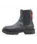 DIESEL (ディーゼル) カウレザーサイドゴアブーツ ブラック サイズ:28：15000円