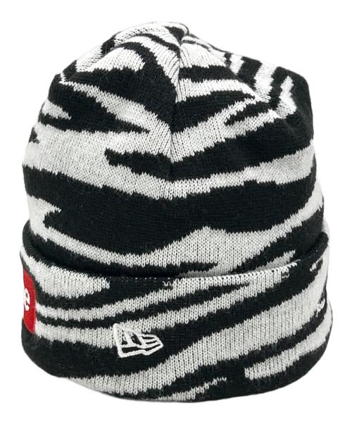 SUPREME（シュプリーム）Supreme (シュプリーム) New Era (ニューエラ) ボックスロゴビーニー ホワイト×ブラックの古着・服飾アイテム