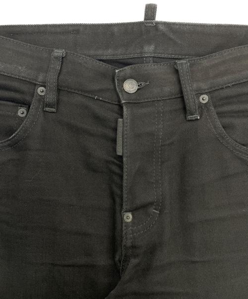 DSQUARED2（ディースクエアード）DSQUARED2 (ディースクエアード) デニムパンツ ブラック サイズ:SIZE 44の古着・服飾アイテム