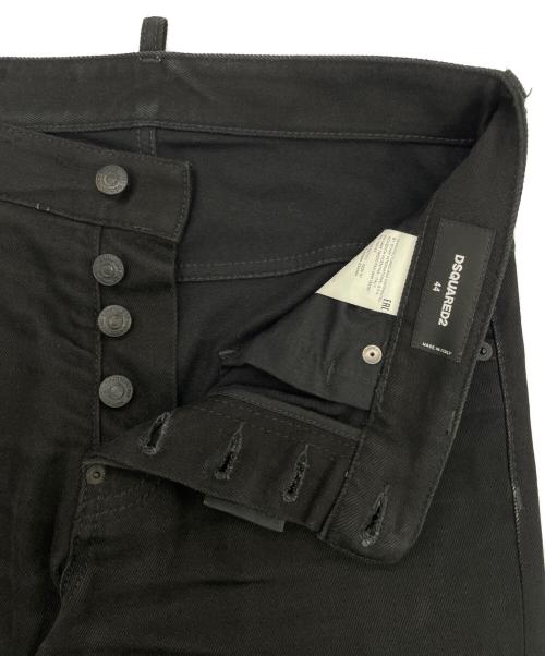 DSQUARED2（ディースクエアード）DSQUARED2 (ディースクエアード) デニムパンツ ブラック サイズ:SIZE 44の古着・服飾アイテム