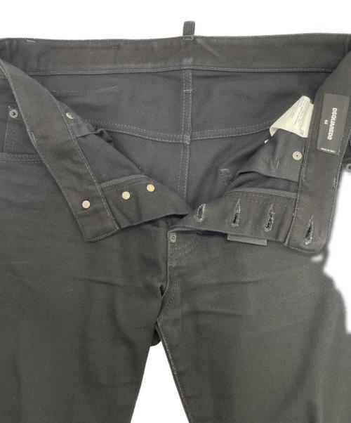 DSQUARED2（ディースクエアード）DSQUARED2 (ディースクエアード) デニムパンツ ブラック サイズ:SIZE 44の古着・服飾アイテム