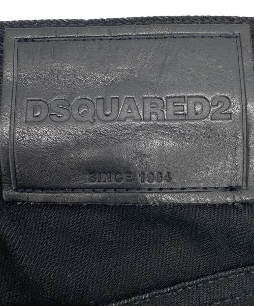 DSQUARED2（ディースクエアード）DSQUARED2 (ディースクエアード) デニムパンツ ブラック サイズ:SIZE 44の古着・服飾アイテム