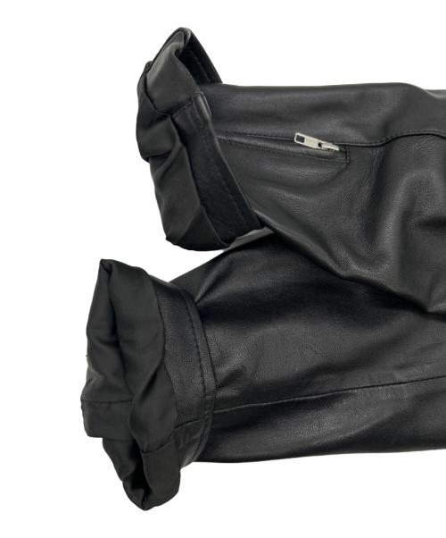JOURNAL STANDARD（ジャーナルスタンダード）JOURNAL STANDARD (ジャーナルスタンダード) レザージャケット ブラック サイズ:SIZE Mの古着・服飾アイテム