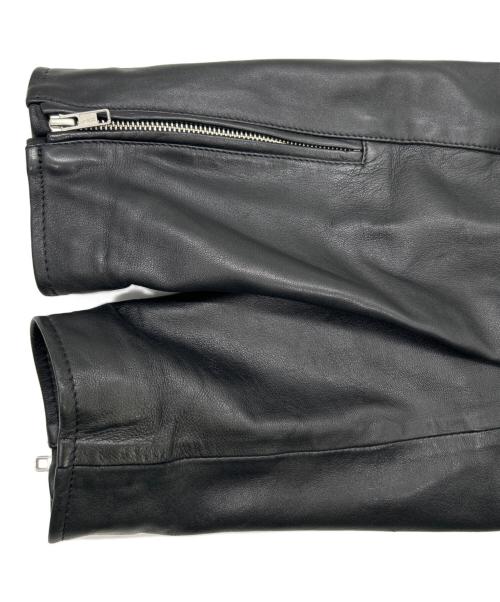 JOURNAL STANDARD（ジャーナルスタンダード）JOURNAL STANDARD (ジャーナルスタンダード) レザージャケット ブラック サイズ:SIZE Mの古着・服飾アイテム