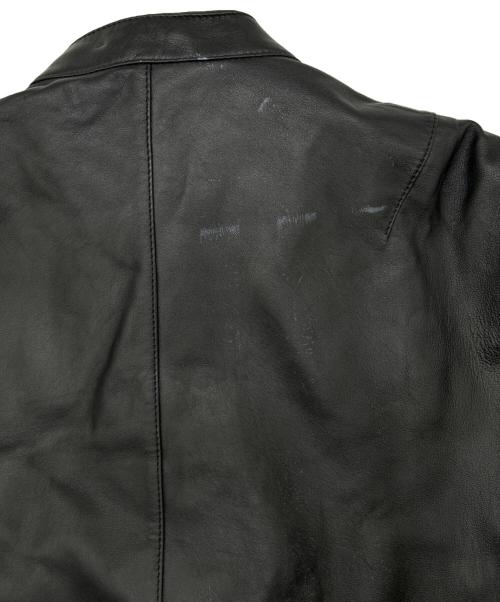 JOURNAL STANDARD（ジャーナルスタンダード）JOURNAL STANDARD (ジャーナルスタンダード) レザージャケット ブラック サイズ:SIZE Mの古着・服飾アイテム