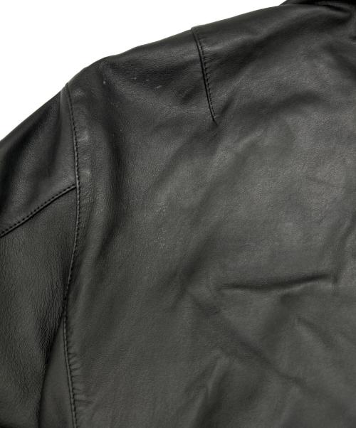 JOURNAL STANDARD（ジャーナルスタンダード）JOURNAL STANDARD (ジャーナルスタンダード) レザージャケット ブラック サイズ:SIZE Mの古着・服飾アイテム