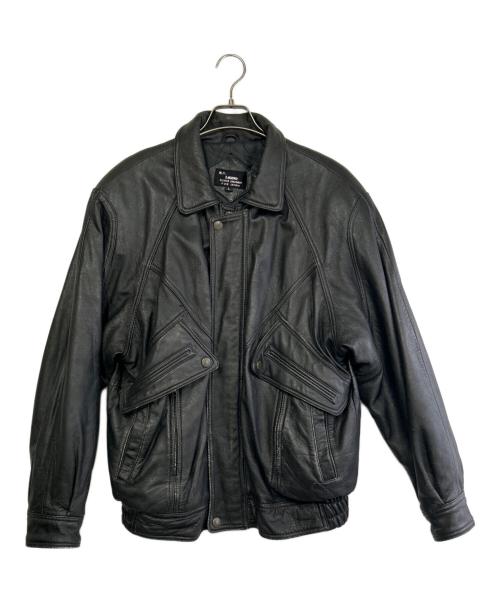 M.T. LEGEND（エムティーレジェンド）M.T. LEGEND (エムティーレジェンド) レザージャケット ブラック サイズ:SIZE Lの古着・服飾アイテム