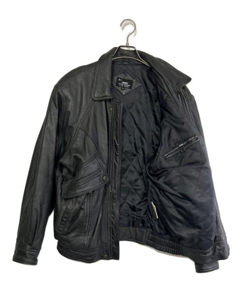 M.T. LEGEND（エムティーレジェンド）M.T. LEGEND (エムティーレジェンド) レザージャケット ブラック サイズ:SIZE Lの古着・服飾アイテム