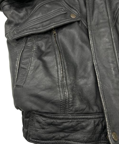 M.T. LEGEND（エムティーレジェンド）M.T. LEGEND (エムティーレジェンド) レザージャケット ブラック サイズ:SIZE Lの古着・服飾アイテム