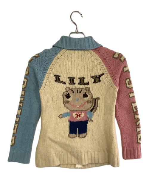 Hysteric Glamour（ヒステリックグラマー）Hysteric Glamour (ヒステリックグラマー) LILYカウチンニットジャケット マルチカラー サイズ:SIZE Freeの古着・服飾アイテム