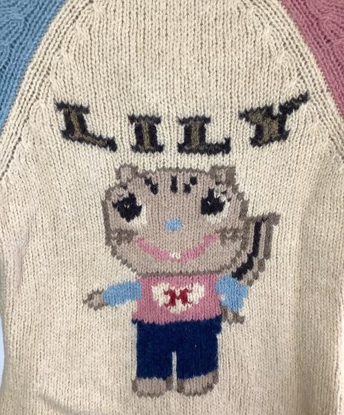 Hysteric Glamour（ヒステリックグラマー）Hysteric Glamour (ヒステリックグラマー) LILYカウチンニットジャケット マルチカラー サイズ:SIZE Freeの古着・服飾アイテム