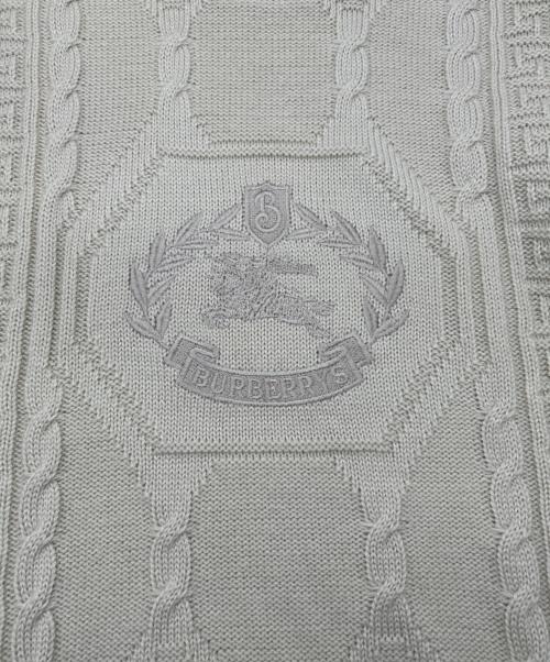 BURBERRY LONDON（バーバリーロンドン）BURBERRY LONDON (バーバリーロンドン) 厚手ニット アイボリー サイズ:SIZE Mの古着・服飾アイテム