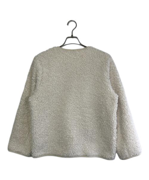 JOURNAL STANDARD relume（ジャーナルスタンダード レリューム）JOURNAL STANDARD relume (ジャーナルスタンダード レリューム) ボアジャケット アイボリー サイズ:SIZE Freeの古着・服飾アイテム
