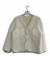 JOURNAL STANDARD relume（ジャーナルスタンダード レリューム）の古着「ボアジャケット」｜アイボリー