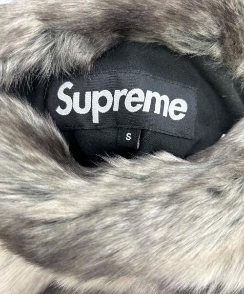 SUPREME（シュプリーム）Supreme (シュプリーム) Faux Fur Reversible Hooded Jacket ブラウン サイズ:SIZE Sの古着・服飾アイテム