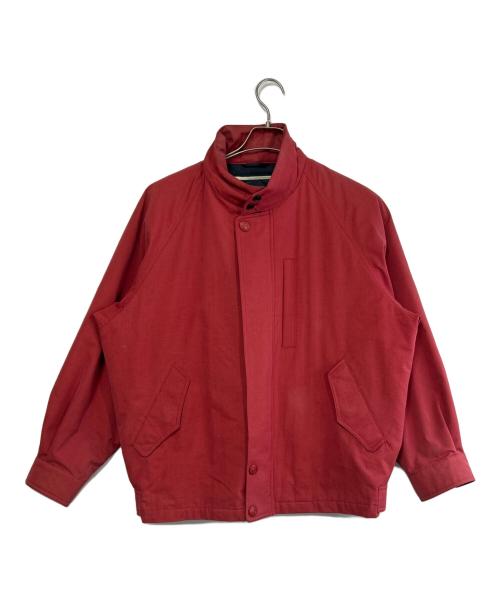Burberry's（バーバリー）Burberry's (バーバリーズ) ライナー付ブルゾン レッド サイズ:SIZE Lの古着・服飾アイテム