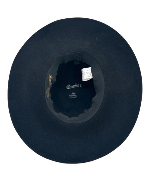 BORSALINO（ボルサリーノ）BORSALINO (ボルサリーノ) ハット ブラックの古着・服飾アイテム