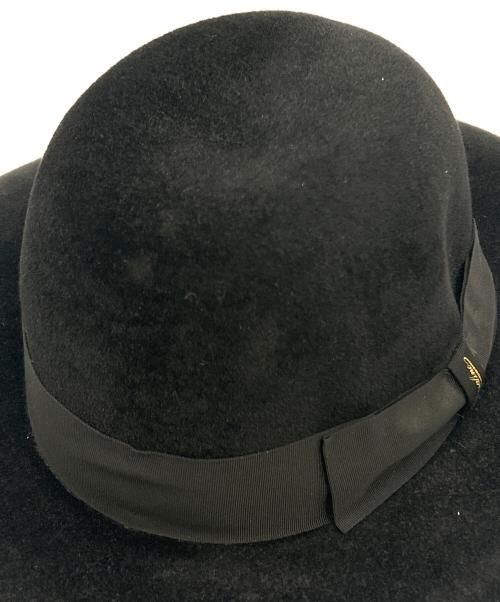 BORSALINO（ボルサリーノ）BORSALINO (ボルサリーノ) ハット ブラックの古着・服飾アイテム