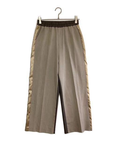 eimee law（エイミーロウ）Eimee Law (エイミーロウ) パンツ ブラウン×ゴールド サイズ:Mの古着・服飾アイテム