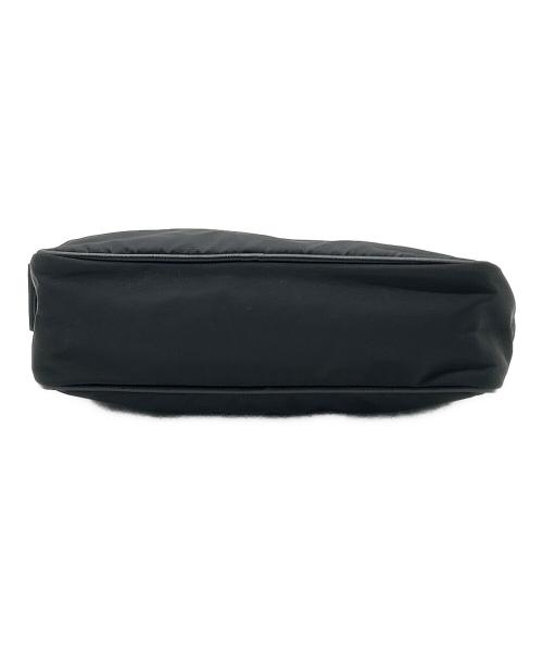 PRADA（プラダ）PRADA (プラダ) ナイロンショルダーバッグ ブラックの古着・服飾アイテム