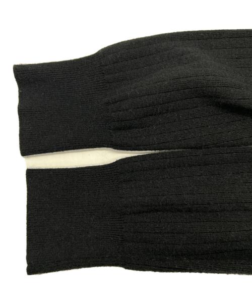 Diagram（ダイアグラム）Diagram (ダイアグラム) ニットワンピース ブラック×ホワイト サイズ:SIZE 36（S）の古着・服飾アイテム