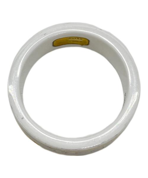 GUCCI（グッチ）GUCCI (グッチ) アイコンリング ホワイト×ゴールド サイズ:15号の古着・服飾アイテム