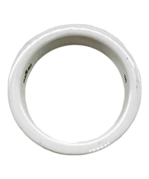 GUCCI（グッチ）GUCCI (グッチ) アイコンリング ホワイト×ゴールド サイズ:15号の古着・服飾アイテム