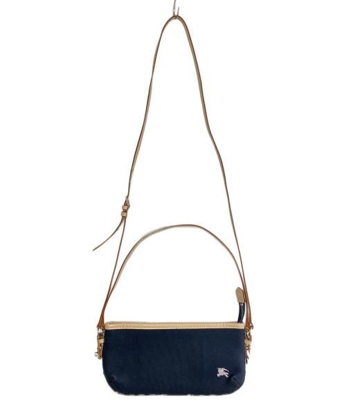 BURBERRY BLUE LABEL（バーバリー ブルー レーベル）BURBERRY BLUE LABEL (バーバリーロンドンブルーレーベル) 2WAYバッグ ネイビーの古着・服飾アイテム