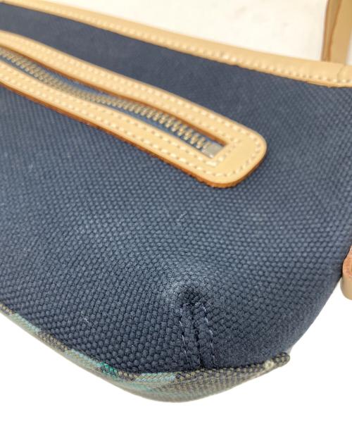 BURBERRY BLUE LABEL（バーバリー ブルー レーベル）BURBERRY BLUE LABEL (バーバリーロンドンブルーレーベル) 2WAYバッグ ネイビーの古着・服飾アイテム