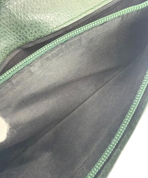 Christian Dior（クリスチャン ディオール）Christian Dior (クリスチャン ディオール) 長財布 グリーンの古着・服飾アイテム
