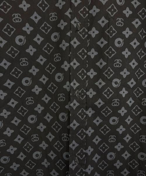 stussy（ステューシー）stussy (ステューシー) 半袖シャツ ブラック サイズ:SIZE Lの古着・服飾アイテム