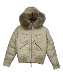 RALPH LAUREN（ラルフローレン）の古着「N-2Bダウンジャケット」｜ホワイト