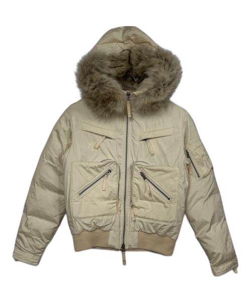 RALPH LAUREN（ラルフローレン）RALPH LAUREN (ラルフローレン) N-2Bダウンジャケット ホワイト サイズ:SIZE 9（S）の古着・服飾アイテム